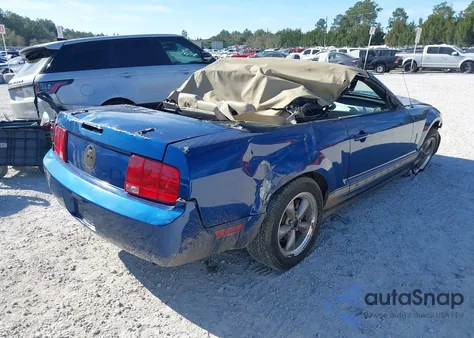 2006 Ford Mustang V6 from USA, damaged, VIN 1ZVFT84N465125579
